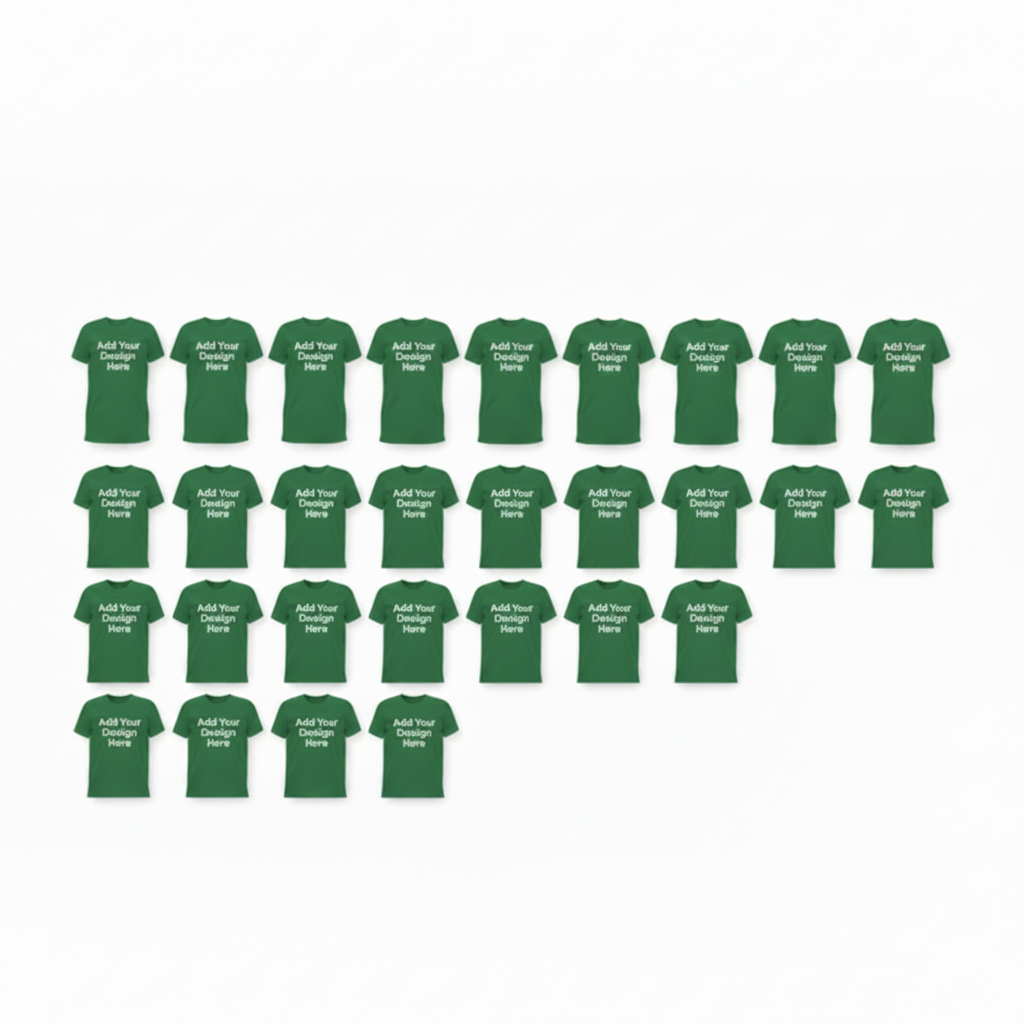 Custom Team Shirts Bundle (Set of 25) | GET PRESSED CUSTOMS
