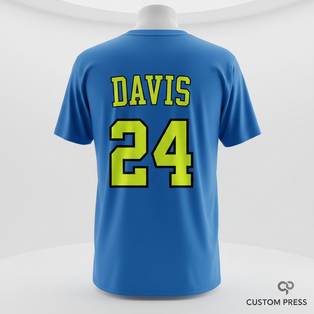 Name/Numbers Mockup