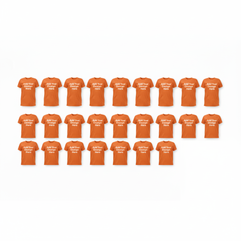 Custom Team Shirts Bundle (Set of 25) | GET PRESSED CUSTOMS