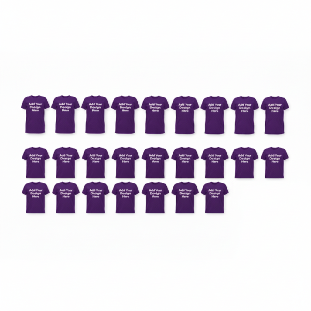 Custom Team Shirts Bundle (Set of 25) | GET PRESSED CUSTOMS
