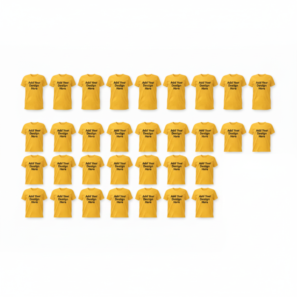 Custom Team Shirts Bundle (Set of 25) | GET PRESSED CUSTOMS