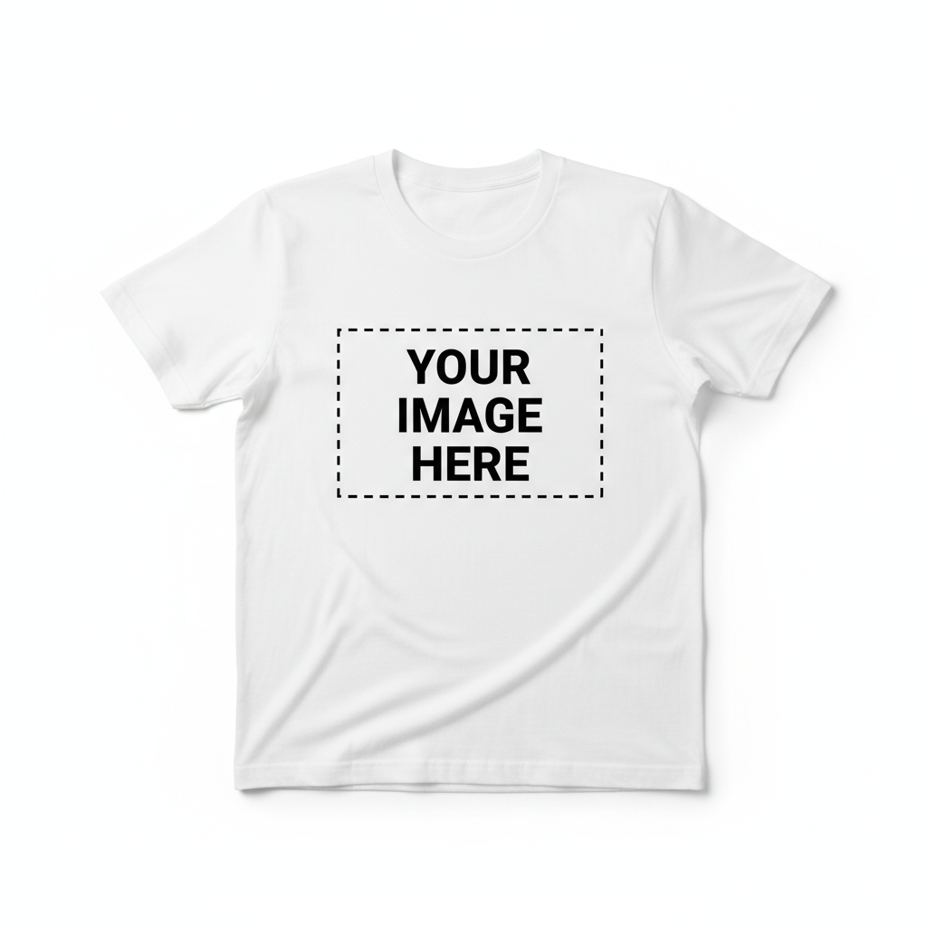 Your Image Here T-Shirt Mockup
